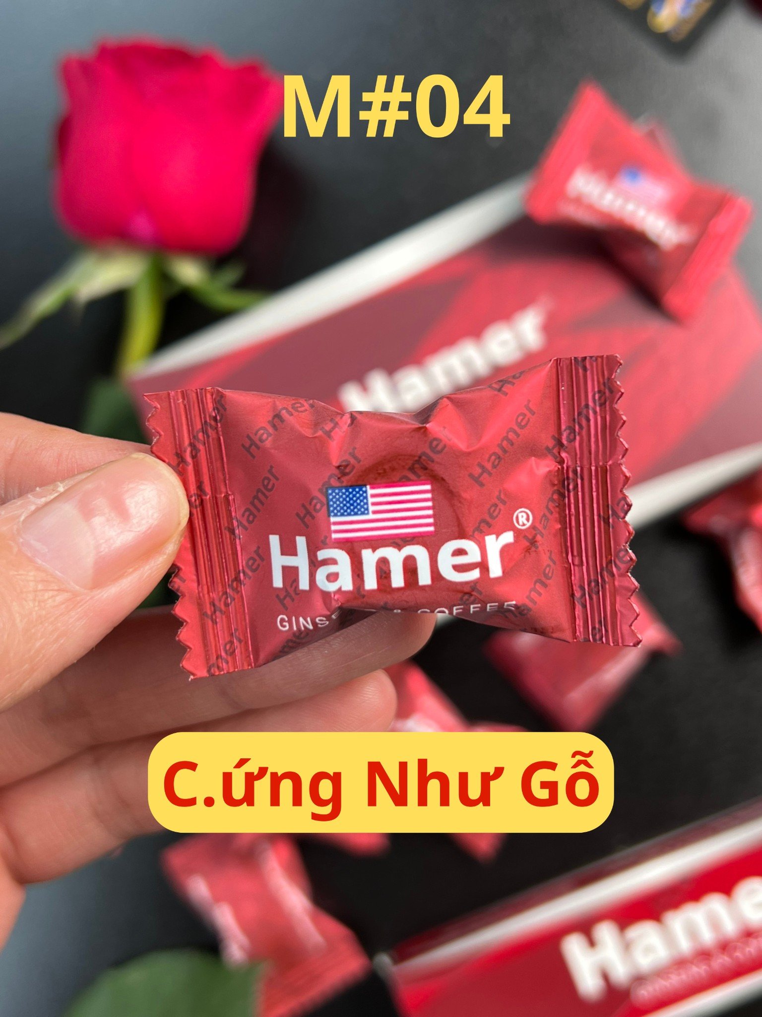 Kẹo Sâm Hamer Mỹ giúp cứng hơn dễ lên hơn lên nhiều hơn tăng cường sinh lực nam giới